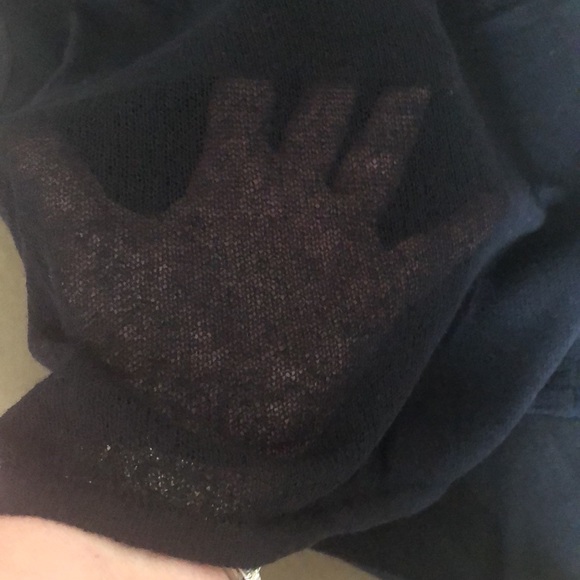 Next black sleeveless top with sheer bottom. - Picture 4 of 5